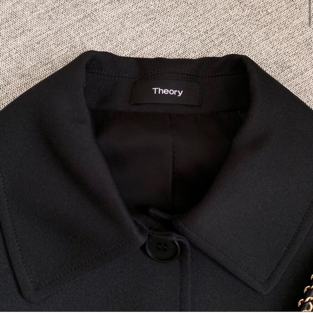 Theory Black Coat - Picture 2 of 8